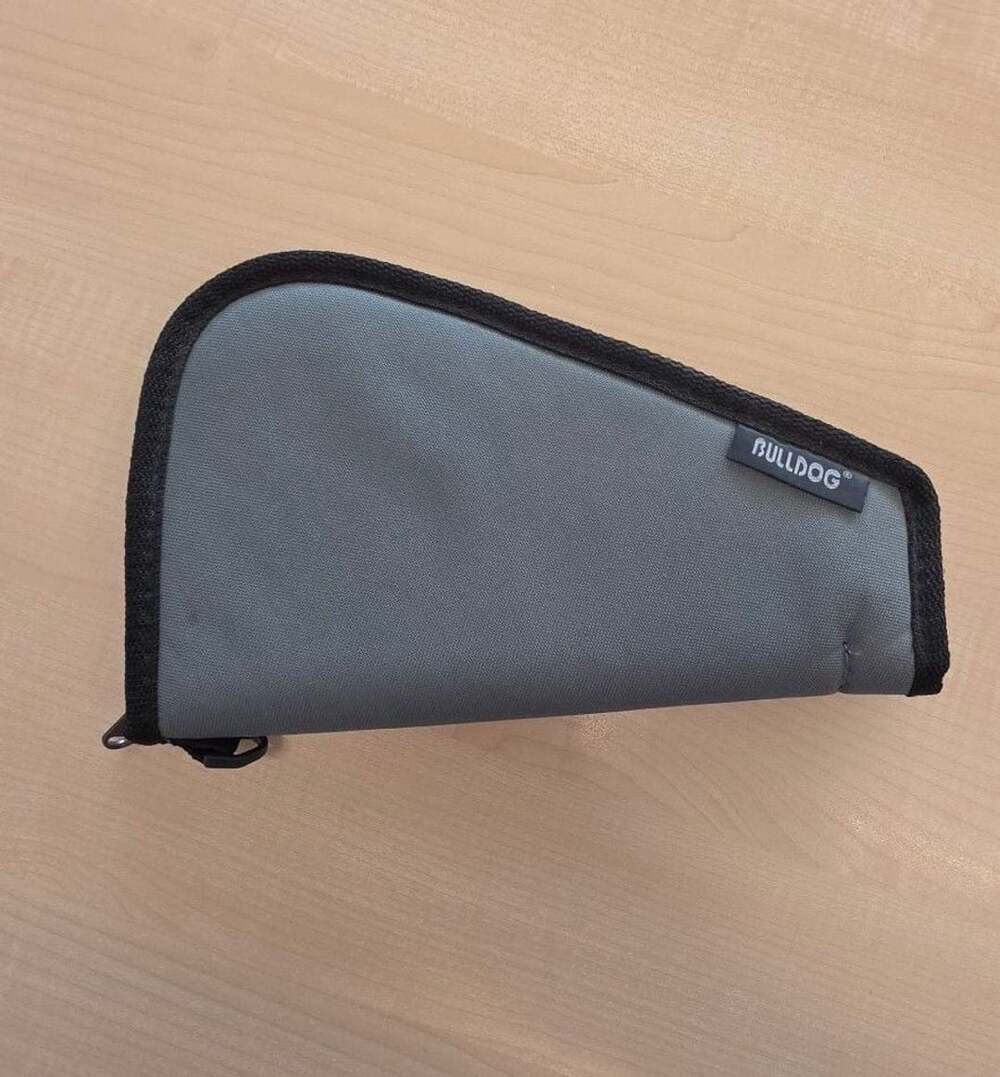 Bulldog Cases Small Gray Soft Pistol Case Model BD610